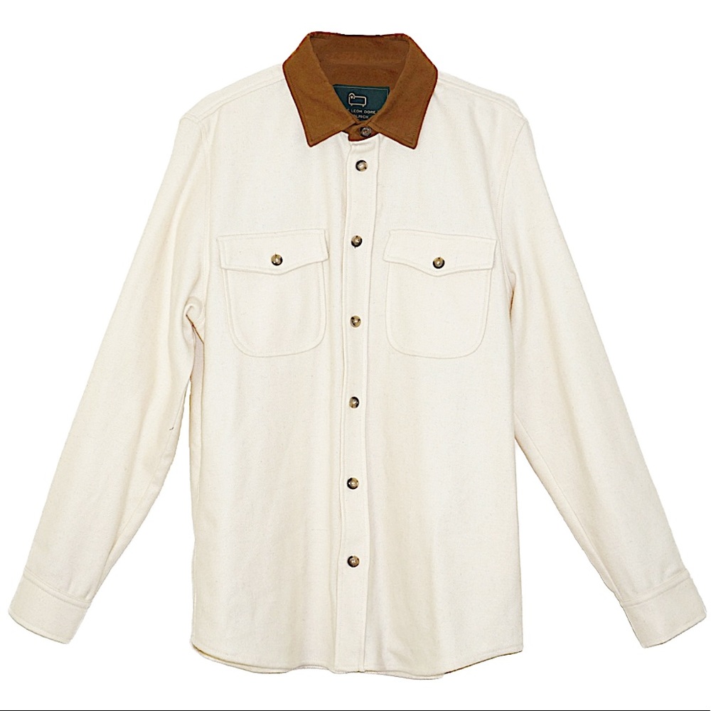 AIME LEON DORE WOOLRICH Wool Buttoned Shirt